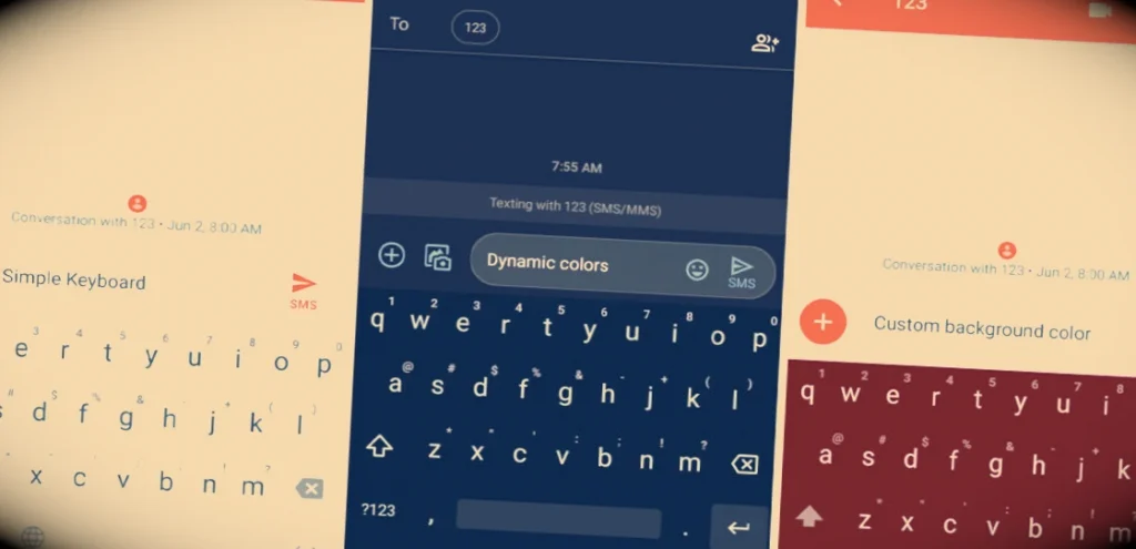 Keyboards for Android phone: Simple Keyboard