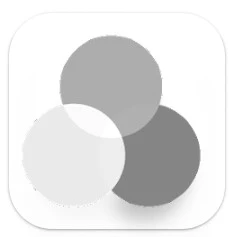 Greyscale Android icon