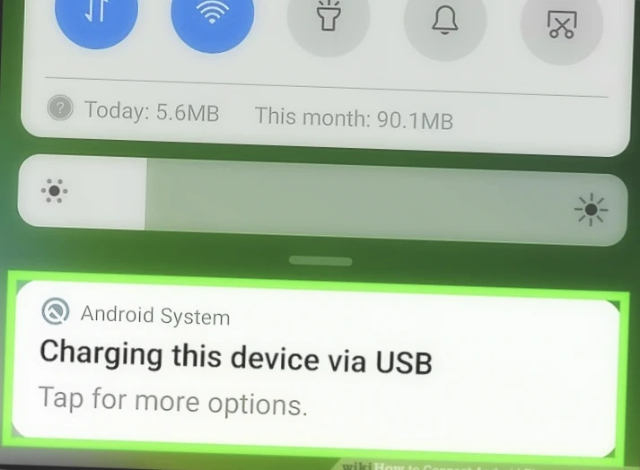 USB notification