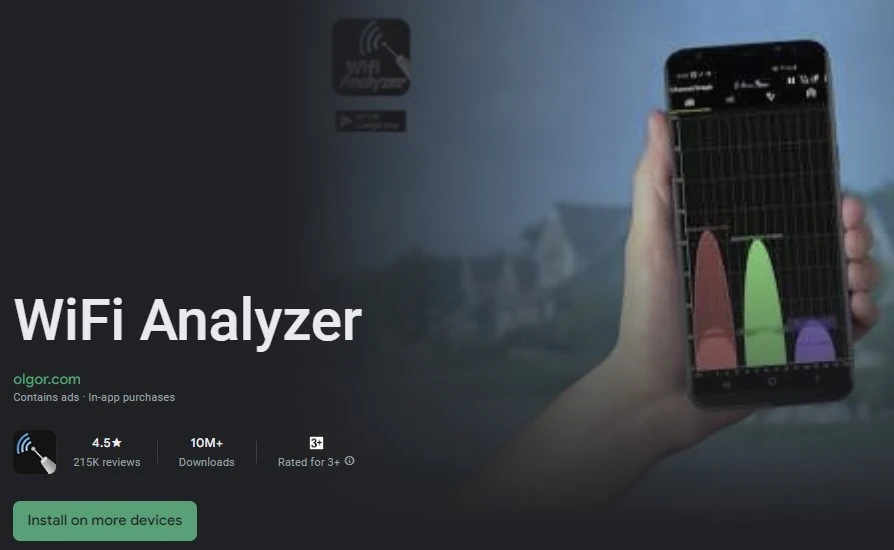 Wi-Fi Analyzer app
