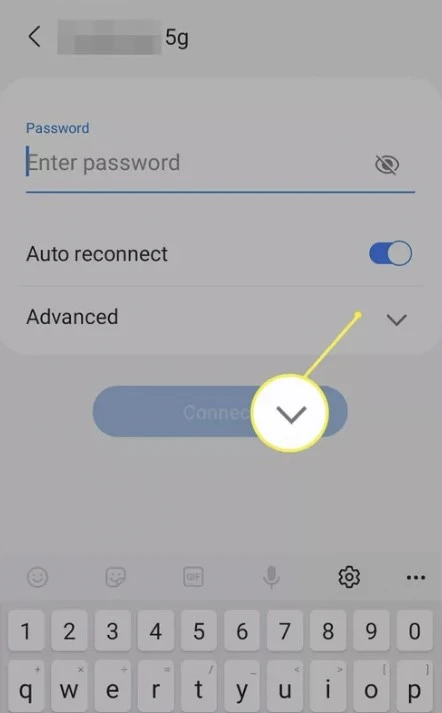 Advanced Wi-Fi Android settings 