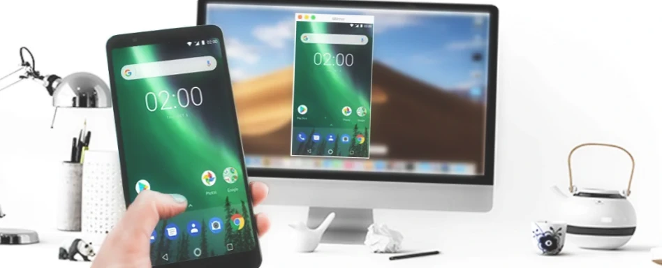 Android smartphone and PC
