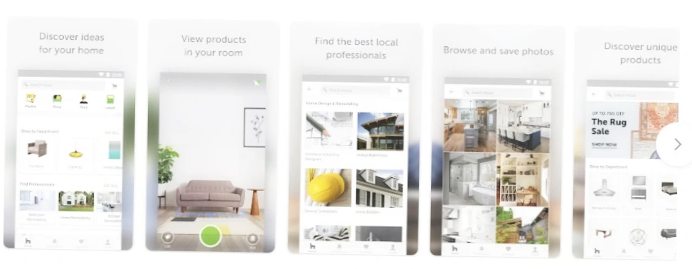 Houzz app