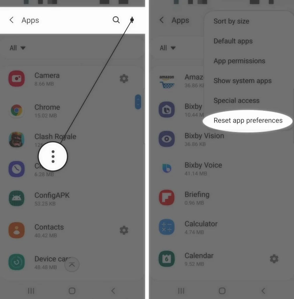 Resetting app preferences in Android