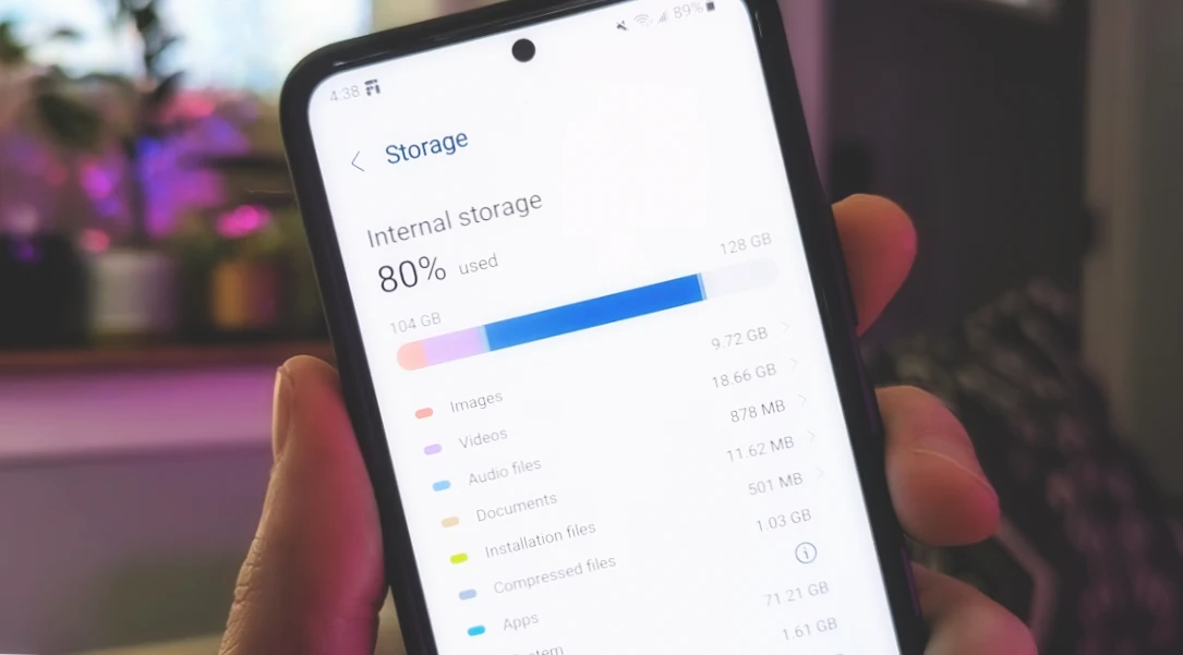 Internal storage on Android