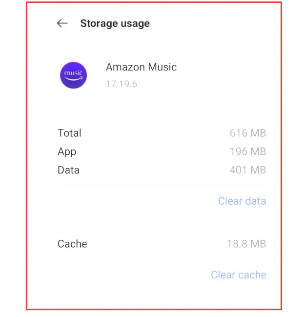 App cache on Android
